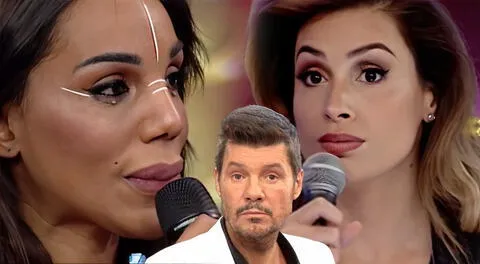 Milett Figueroa se pelea EN VIVO con 'prima' de Marcelo Tinelli por ponerle cero en 'Cantando'.