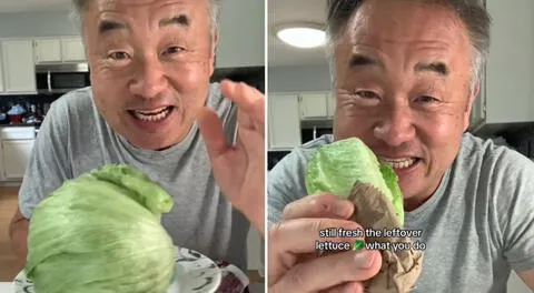 Conservar lechuga puede ser un desafío, pero un chef tiktoker revela un truco para mantenerla fresca por más de 60 días.