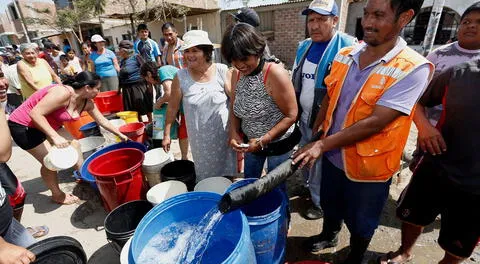 Corte del suministro se debe a trabajos de mantenimiento en el sistema de distribución de Sedapal.