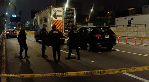 Accidente en Javier Prado deja 1 muerto y 2 heridos: camioneta atropella a 3 trabajadores de Emape, en San Isidro