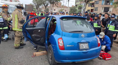 Callao: sujeto en aparente estado de ebriedad atropella a policía durante operativo e intenta fugar