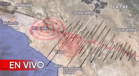 Conoce EN VIVO los temblores que ocurren en el Perú, según IGP.