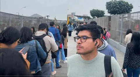 Caos en el Metropolitano: usuarios reportan interminables colas que desbordan la estación Naranjal ante la falta de buses