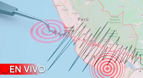 Conoce EN VIVO los sismos que ocurren en el Perú, según IGP.