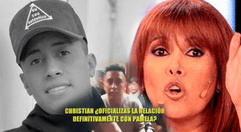 Christian Cueva insulta a urraco tras besar a Pamela Franco, pero Magaly lo cuadra: "Trabaja bien"