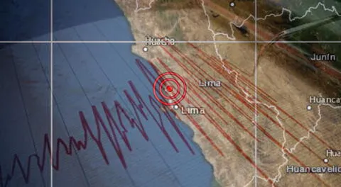 Fuerte sismo sacude Lima hoy 05 de moviembre.