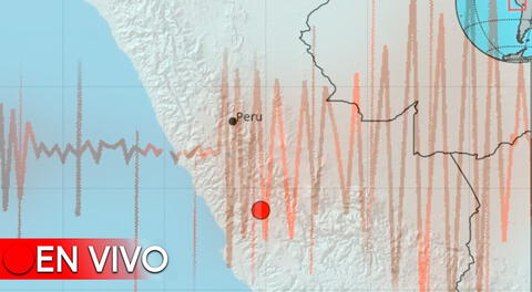 Conoce EN VIVO los temblores que ocurren en el Perú, según IGP.