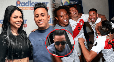 Christian Cueva es consultado si Lapadula y Carillo estarán en videoclip con Pamela Franco.