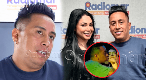 Christian Cueva se muestra muy enamorado de Pamela Franco.