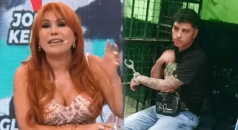 Magaly Medina hunde a John Kelvin por agredir a su pareja.