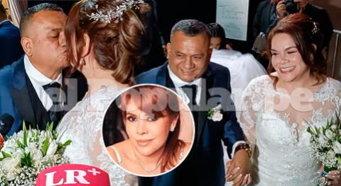 Tony Rosado se refiere a Magaly Medina en su boda.