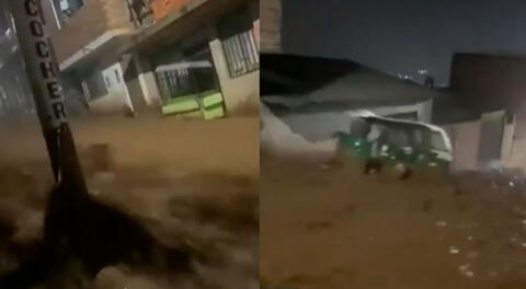 Lluvias habrían azotado con fuerza entre las 6 de la tarde y 8 de la noche de este lunes 11 de noviembre.