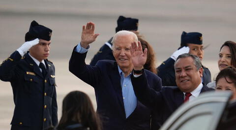 Joe Biden aterriza en Perú para liderar la participación de EE. UU. en APEC 2024