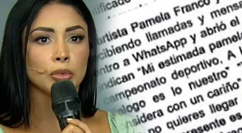 Pamela Franco cancela show en Arequipa por extorsiones y expone fuertes mensajes de delincuentes.