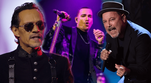 Concierto de Marc Anthony, Víctor Manuelle, y Rubén Blades en Perú 2025.