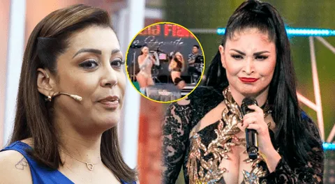 Karla Tarazona habla sobre el evento en el que coincidió con Pamela Franco.