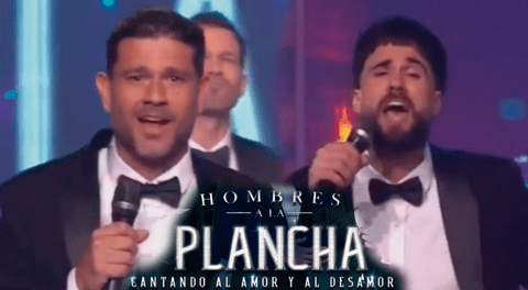 Yaco Eskenazi y Gino Assereto dejan en SHOCK con sus voces al cantar en 'Hombres a la plancha'