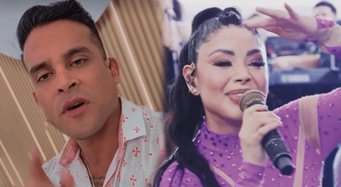 Christian Domínguez ve casi imposible chocarse con Pamela Franco en conciertos.