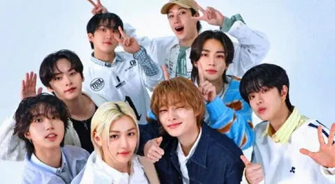 Ellos son los integrantes de Stray Kids.