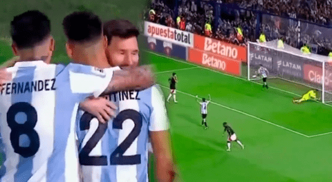 Perú vs. Argentina: Lautaro Martínez sorprende con TREMEDO GOLAZO frente a la blanquirroja