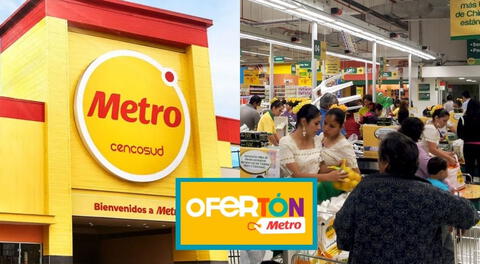 La reconocida cadena de supermercados anunció una nueva edición de ‘Ofertón Metro’ que ofrecerá miles de productos desde S/4,90 por tiempo limitado.