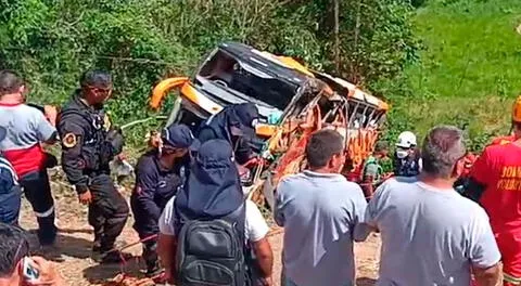 Accidente en Moyobamba daría giro radical: revelan la causa que habría generado caída de Móvil Bus