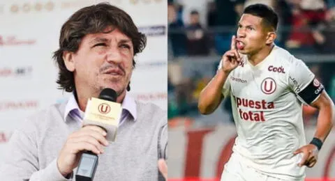 Jean Ferrari habla sobre la continuidad de Edison Flores en Universitario.