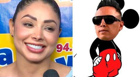 Pamela Franco reveló que tiene guardado a Christian Cueva como 'Mickey' en el celular.