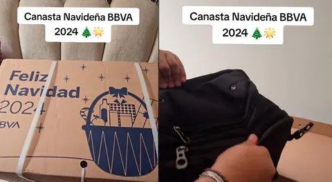 Peruana muestra su canasta navideña del BBVA y usuarios tienen sorprendente reacción: "¿Y la olla tramontina?"