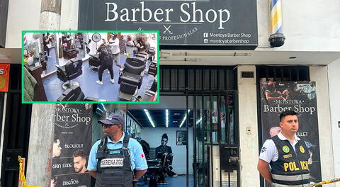 Ladrón acribilló a barbero dentro de su negocio.