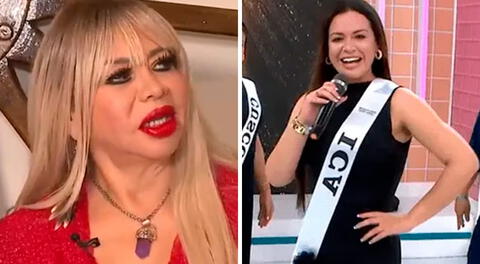 Susy Díaz le cierra las puetas a Florcita y asegura que no desea que gane certamen de belleza.