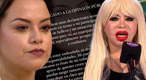 Florcita SE DEFIENDE con comunicado tras reclamos de Susy Díaz.