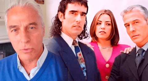 Actor argentino Juan Gómez de 'Pedro el escamoso' se despide de Sandra Reyes.