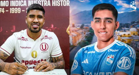 Universitario y Sporting Cristal apuestan por nuevos fichajes jóvenes como Reyna y Sosa.