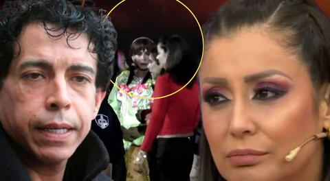 Karla Tarazona le voltea la cara a Ernesto Pimentel, según imágenes de Amor y Fuego.