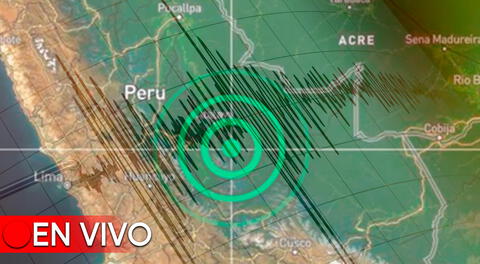 Conoce EN VIVO los temblores que ocurren en el Perú, según IGP.