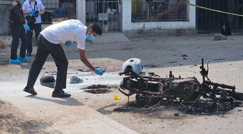 Presunto delincuente fue interceptado por vecinos, pero su cómplice logró huir.