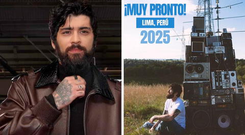 Zayn Malik confirmaría en las próximas horas su primer concierto en Perú, según Perú Conerts..