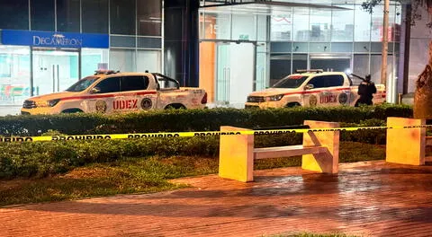 Lanzan explosivo dentro de lujoso edificio en Miraflores.