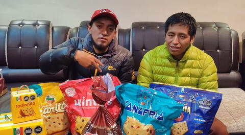 Joven boliviano prueba panetón del Perú por primera vez y queda sorprendido: "Me quedo con el peruano"