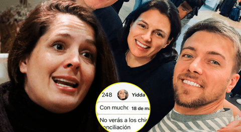 Los chats que filtró la madre de Julián Zucchi desmintiendo a Yiddá Eslava.