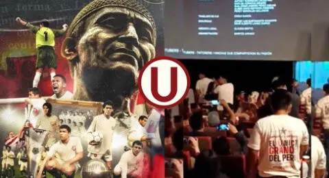 Hinchas de Universitario de Deportes disfrutan de la película del centenario en cines.