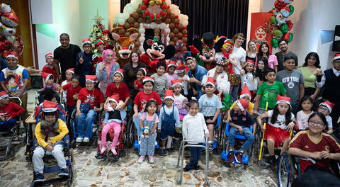 Teletón Perú celebró por adelantado la Navidad