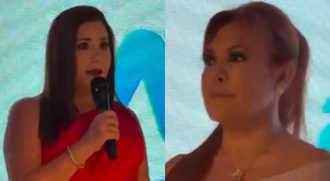 Magaly Medina y Andrea Llosa se reencontraron en preventa de ATV.