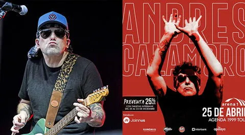 Andrés Calamaro regresa a Lima para concierto