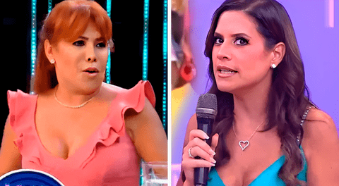 Magaly Medina tuvo inesperada broma con María Pía al tildarla de traidora durante closet sale