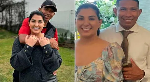 Ana Siucho y Edison Flores fueron captados nuevamente juntos en boda de una compañera.