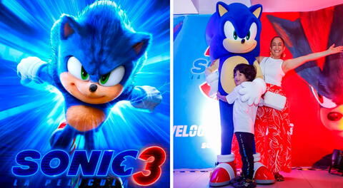 Avant Premier de Sonic 3 en Perú