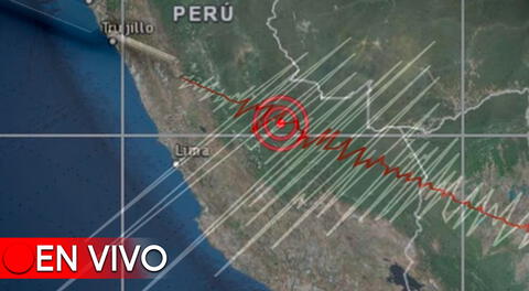 Conoce EN VIVO los temblores que ocurren en el Perú, según IGP.