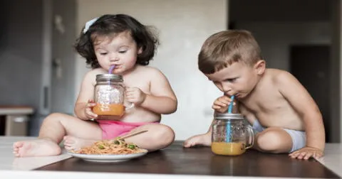 Siempre hay que buscar formas para que los pequeños estén bien alimentados.